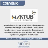 Imagem principal do artigo Grande parceria firmada em julho de 2018 com o SINDCONT Uberaba/MG
